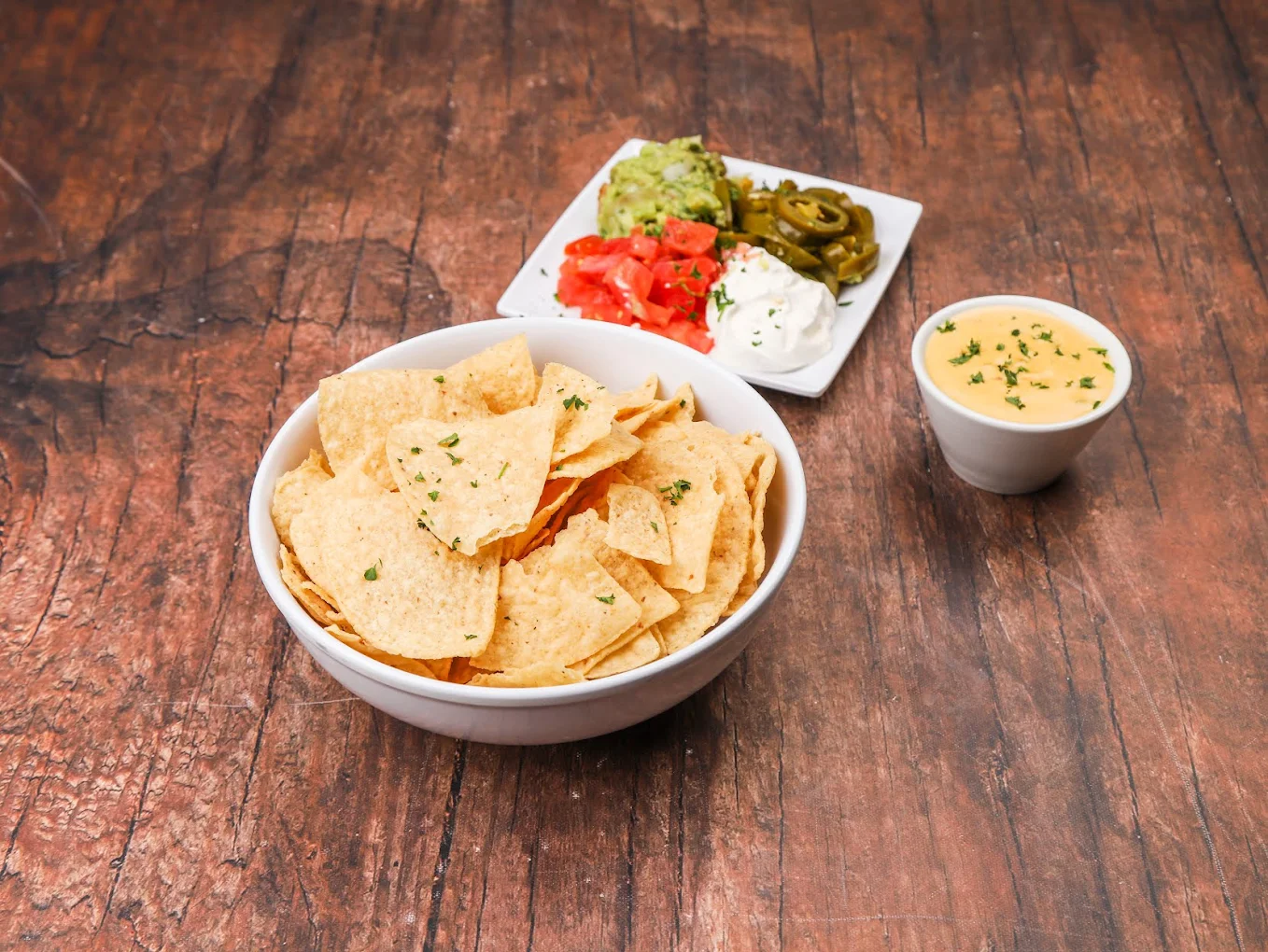 Chile Con Queso With Chips